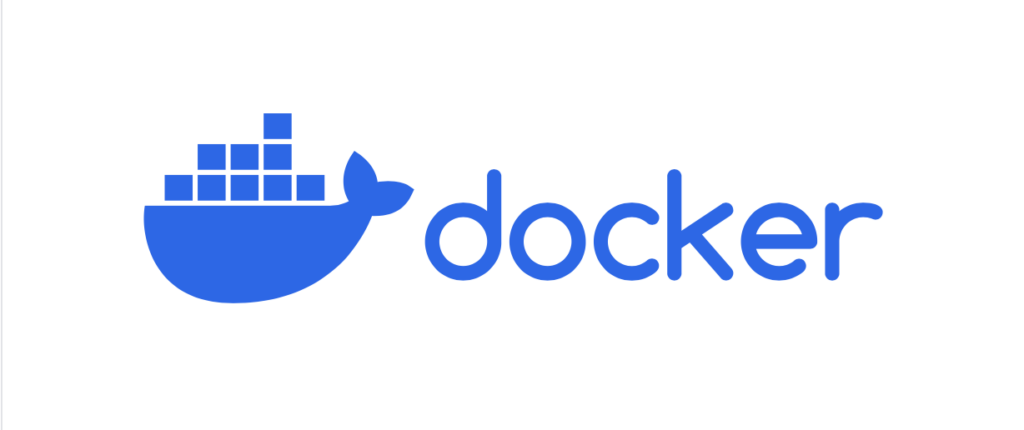 Logo of Docker.